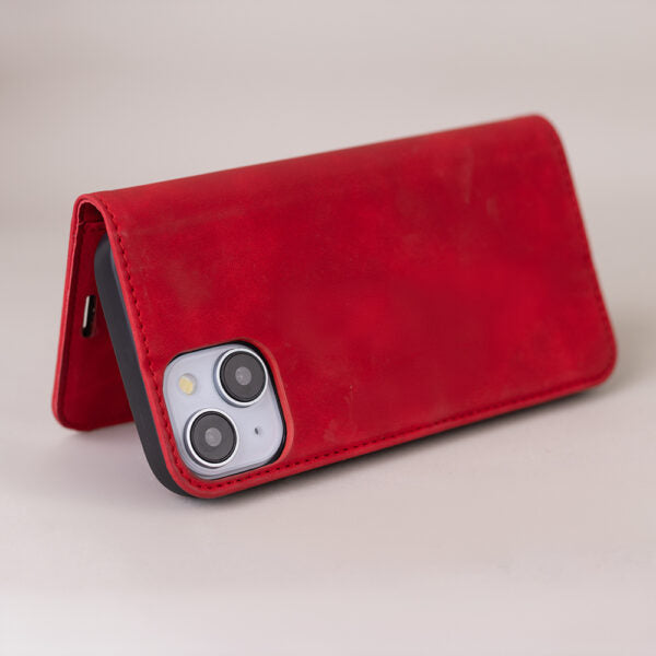 Husă pentru Honor 400 red Smart Suede – Roșu
