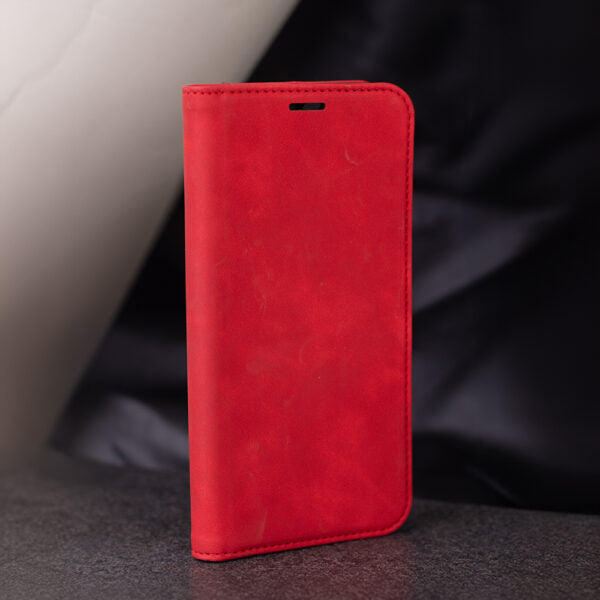Husă pentru Honor 400 red Smart Suede – Roșu
