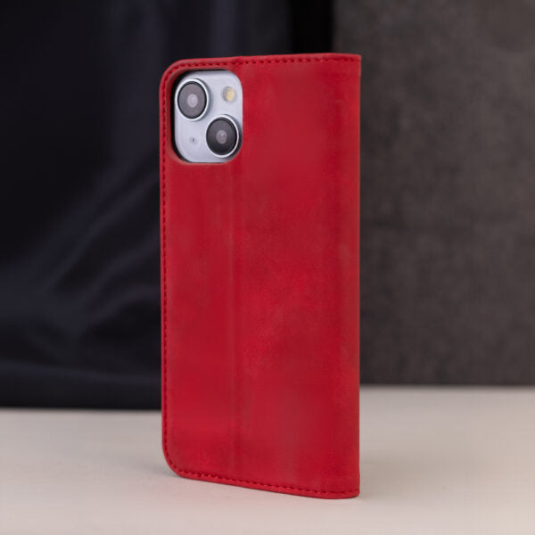 Husă pentru Honor 400 red Smart Suede – Roșu