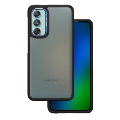Husa Crystal Negru pentru Samsung Galaxy M55 5G Albastru
