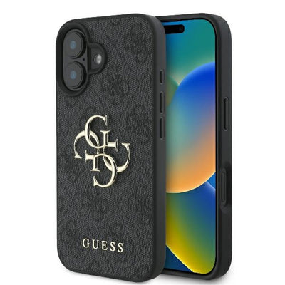 Husa Guess pentru iPhone 16 6,1" Guhcp16s4gmggr 4G Big Logo Negru