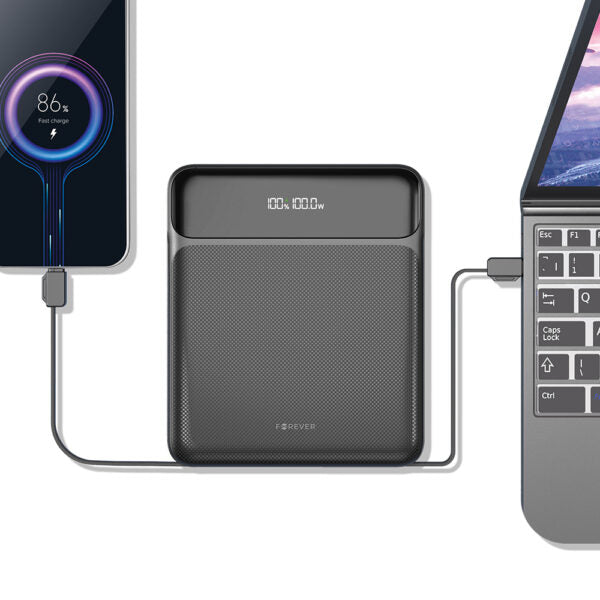 Forever power bank for laptop TB-200 100W 20000 mAh negru