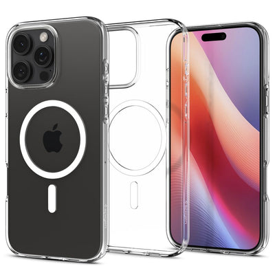 Husa Spigen Liquid Crystal Mag Magsafe pentru iPhone 16 Pro Max 6,9" Transparent