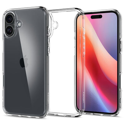 Husa Spigen Ultra Hybrid pentru iPhone 16 6,1" Crystal Transparent
