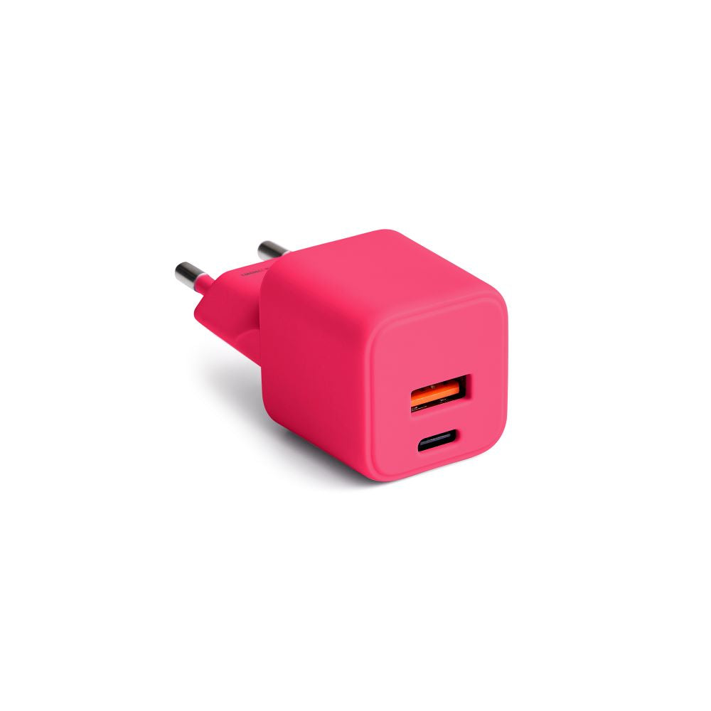 Incarcator priza Colorum Usb-a + Usb-c PD 30W Cls30-ac-02 Xmagenta