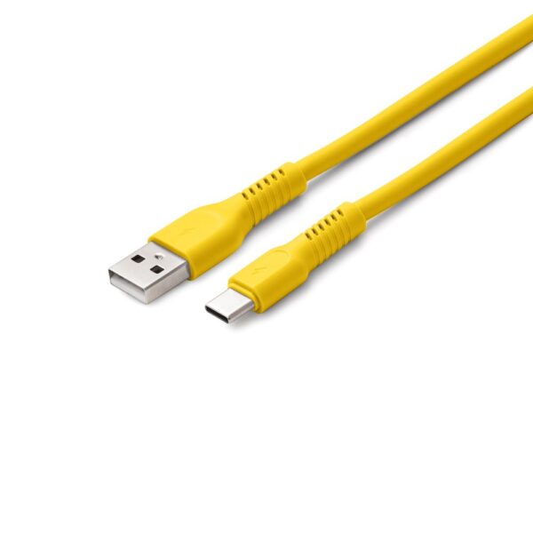 COLORUM cablu USB-A - USB-C 1,8m 3A CK60-AC-05 xYellow