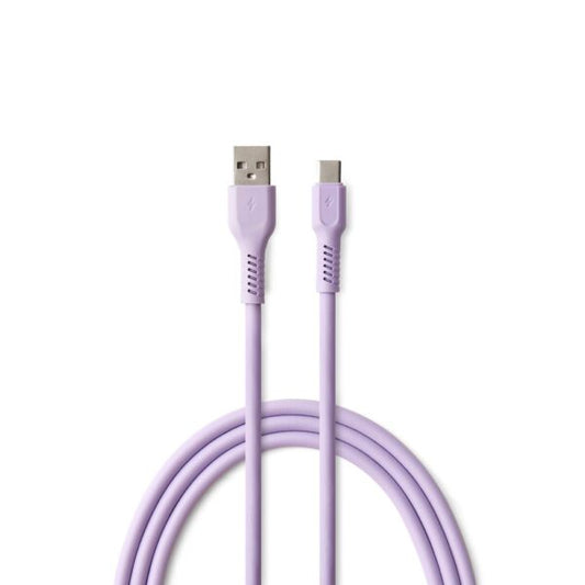 COLORUM cablu USB-A - USB-C 1,8m 3A CK60-AC-09 xLavenda