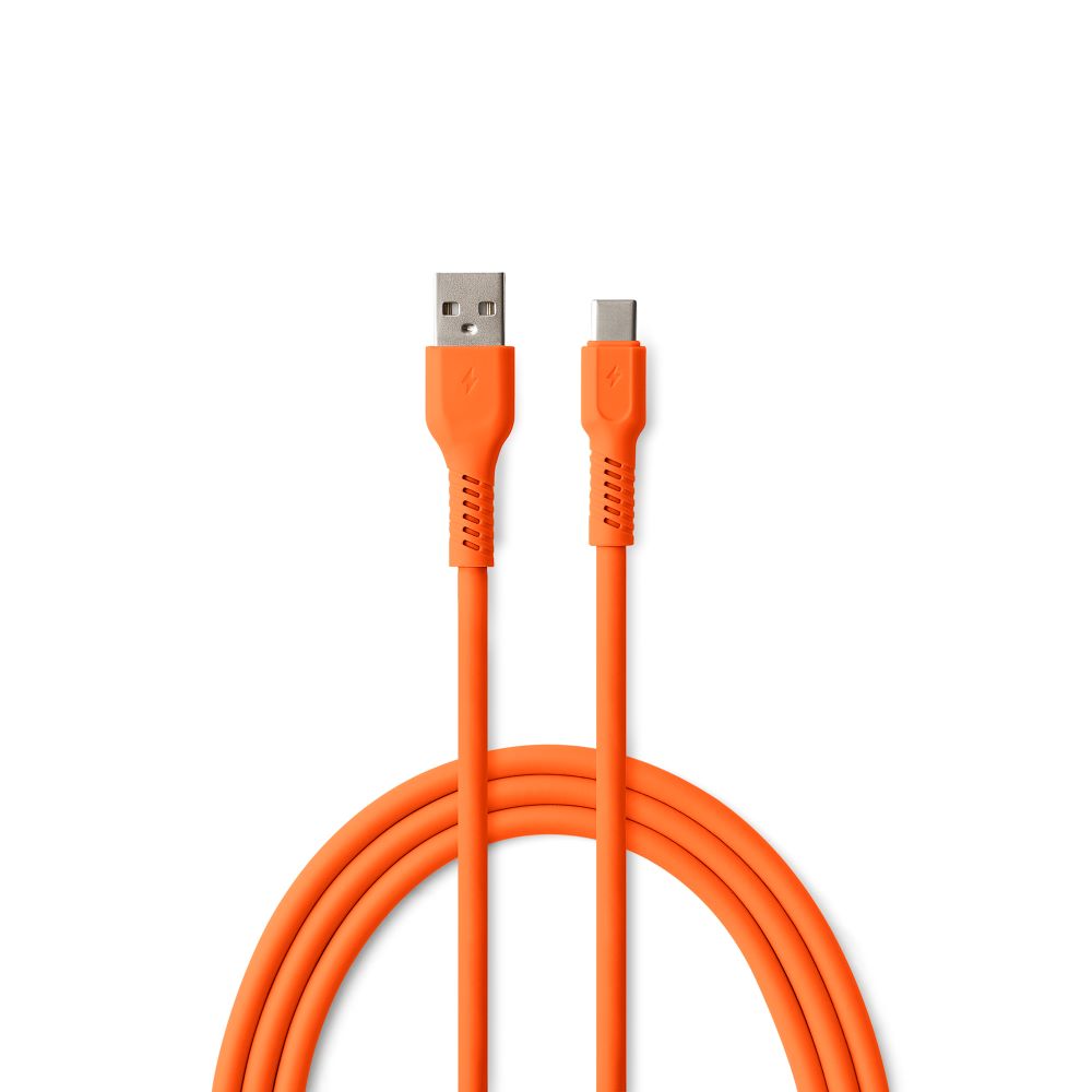 COLORUM cablu USB-A - USB-C 1,8m 3A CK60-AC-10 xOrange