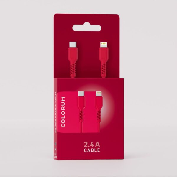 COLORUM cablu USB-A - USB-C 1,8m 3A CK60-AC-05 xYellow