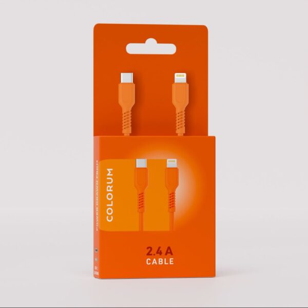 COLORUM cablu USB-A - USB-C 1,8m 3A CK60-AC-05 xYellow