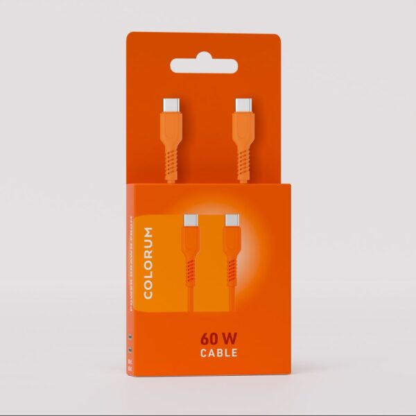 COLORUM cablu USB-A - USB-C 1,8m 3A CK60-AC-04 xGreen
