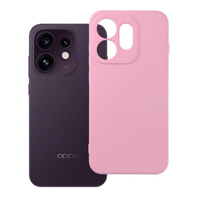 Husa Silicone pentru Oppo Reno 16 5G Powder Roz
