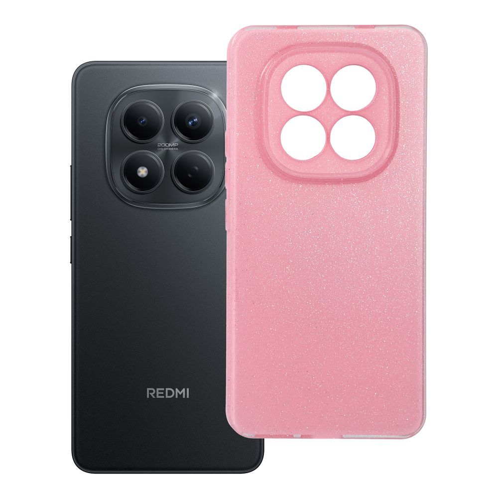 Husa Transparent 2 Mm Blink pentru Xiaomi Redmi Note 15 PRO 4G Roz