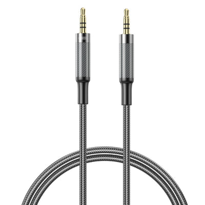 Cablu XO Audio Nb-r279c Jack 3,5mm - Jack 3,5mm 1,0m Negru