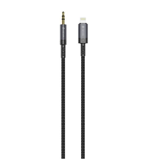 Devia cablu audio Ipure EC619 Lightning - jack 3,5 mm 1,0 m Negru
