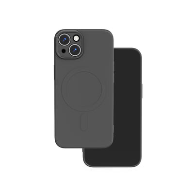 Husa Simple Color Mag pentru iPhone 14 6,1" Negru