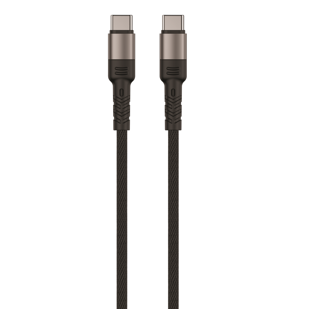 Setty cablu USB-C - USB-C 100W 1,0 m KSL-02 Negru JO