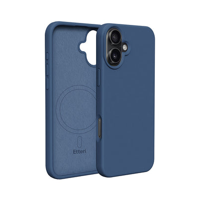 Husa Etteri Silicone Mag pentru iPhone 17 Pro / 18 Pro Albastru inchis