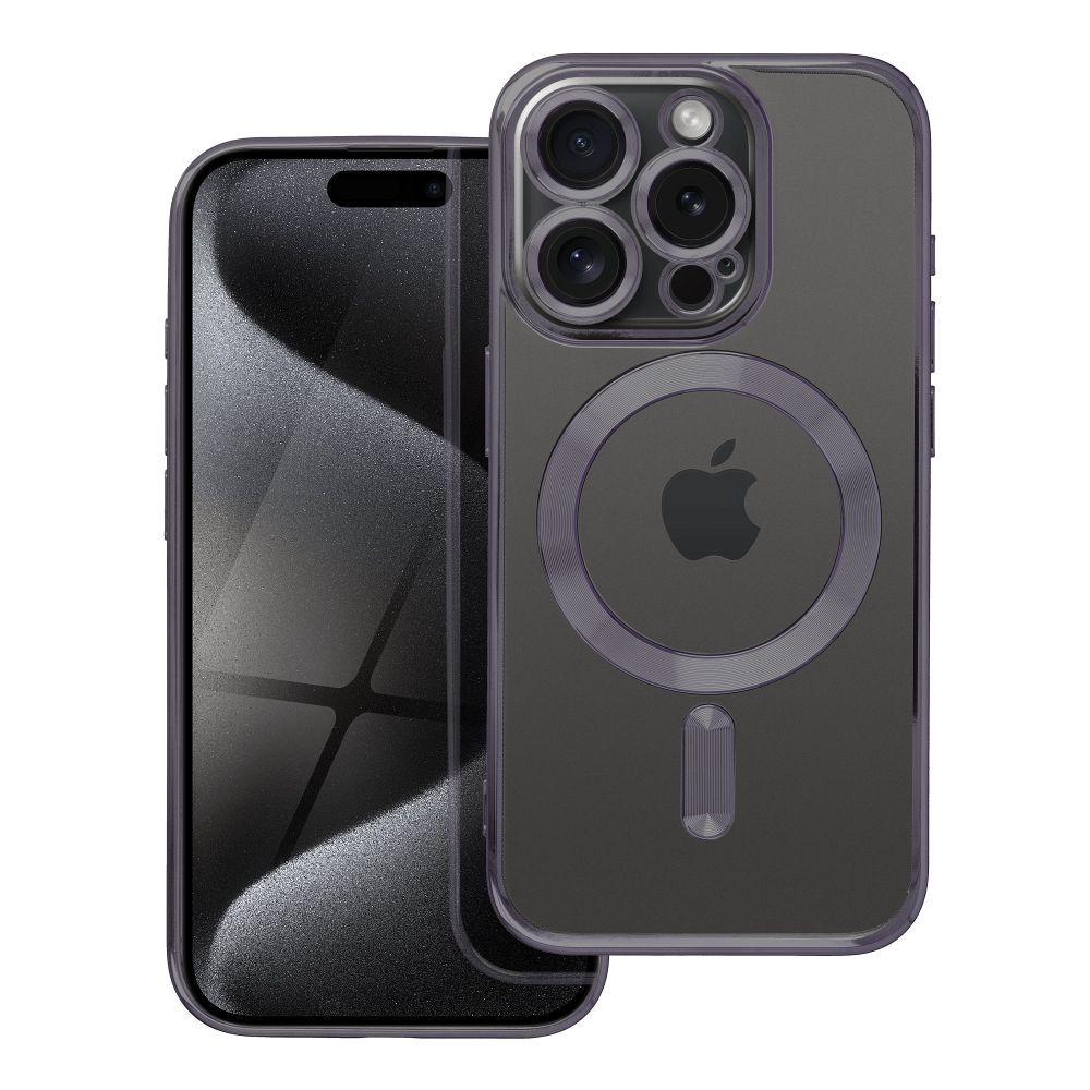 Husa Electro Mag pentru iPhone 15 PRO Compatible cu Magsafe Negru