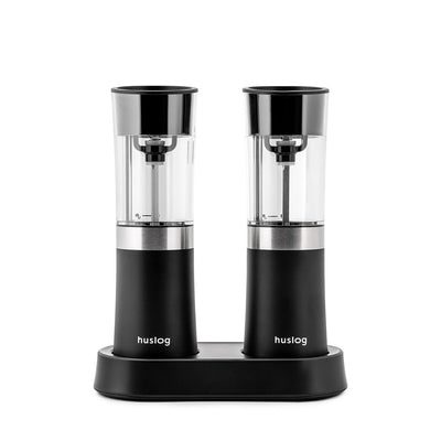 Incarcator priza Huslog Grinder Set cu Charging Base - Negru
