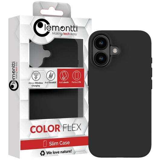 Lemontti Husa Silicon MagSafe iPhone 16 Negru