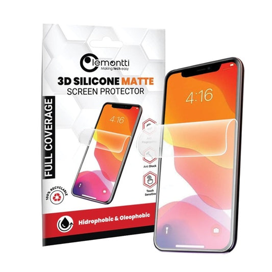 Lemontti Folie Silicon Matte iPhone 16e