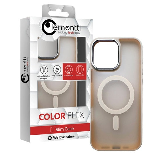 Lemontti Husa Shield MagSafe iPhone 16 Pro Max Roz