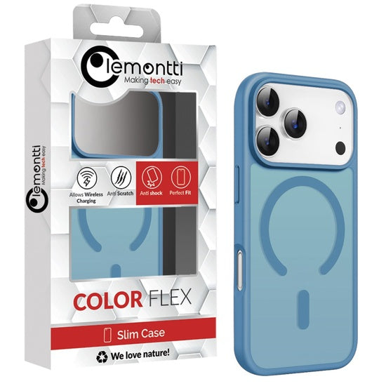 Lemontti Husa EliteGuard Magsafe iPhone 17 Pro Albastru