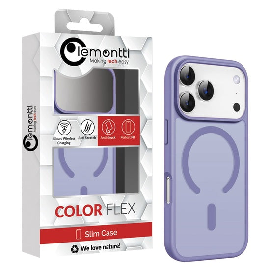 Lemontti Husa EliteGuard Magsafe iPhone 17 Pro Lila