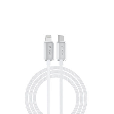 Cablu Devia Extreme Ec654 PD Usb-c - Lightning 1,5 M 27W 3A Alb