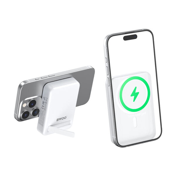 BWOO 20W 10000 mAh power bank, alb