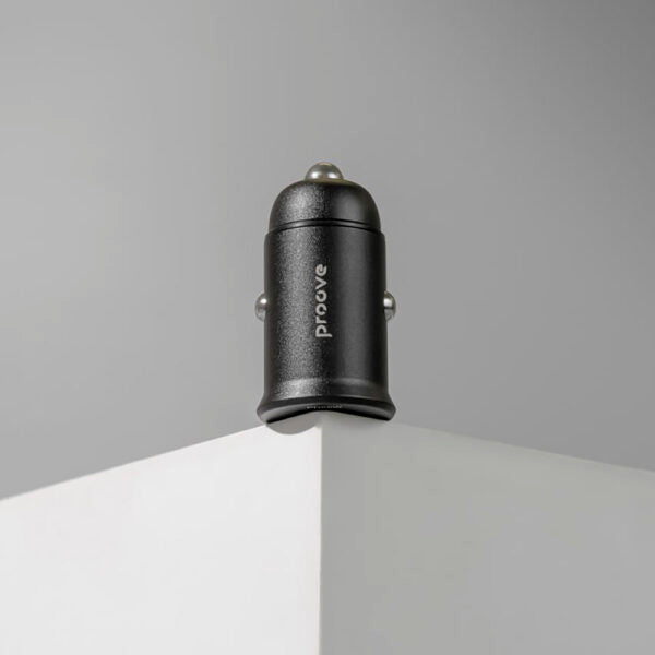 Încărcător auto Proove Tiny Power Pro PD USB‑C + USB‑A 65W negru