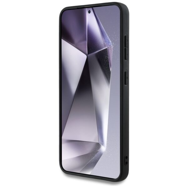 Husă pentru Samsung Galaxy S25 Karl Lagerfeld HC PU Monogram K. Head Pin black – Negru