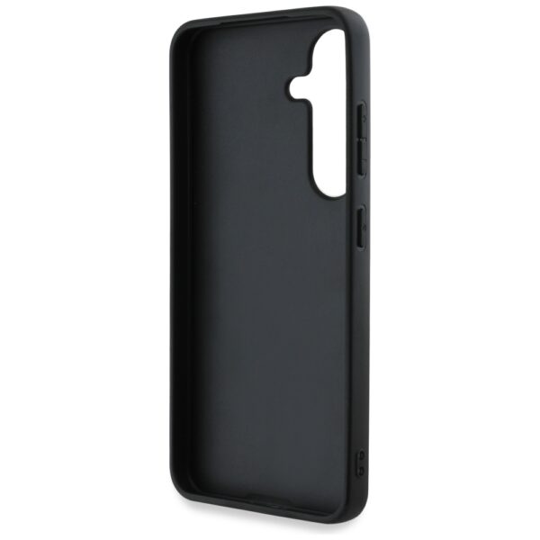 Husă pentru Samsung Galaxy S25 Karl Lagerfeld HC PU Monogram K. Head Pin black – Negru