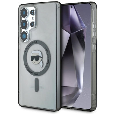 Husa Karl Lagerfeld HC Magnetic IML Metal K. Head pentru Samsung Galaxy S25 Ultra Negru
