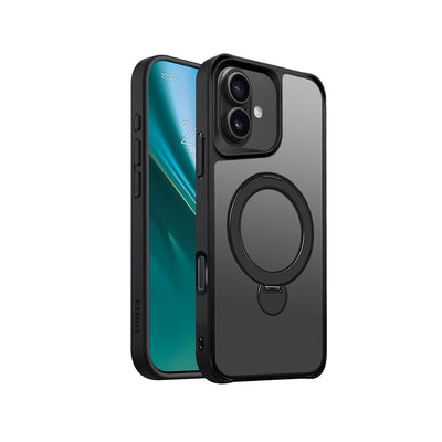 Husa Etteri Matt Mag Ring pentru iPhone 17 Negru
