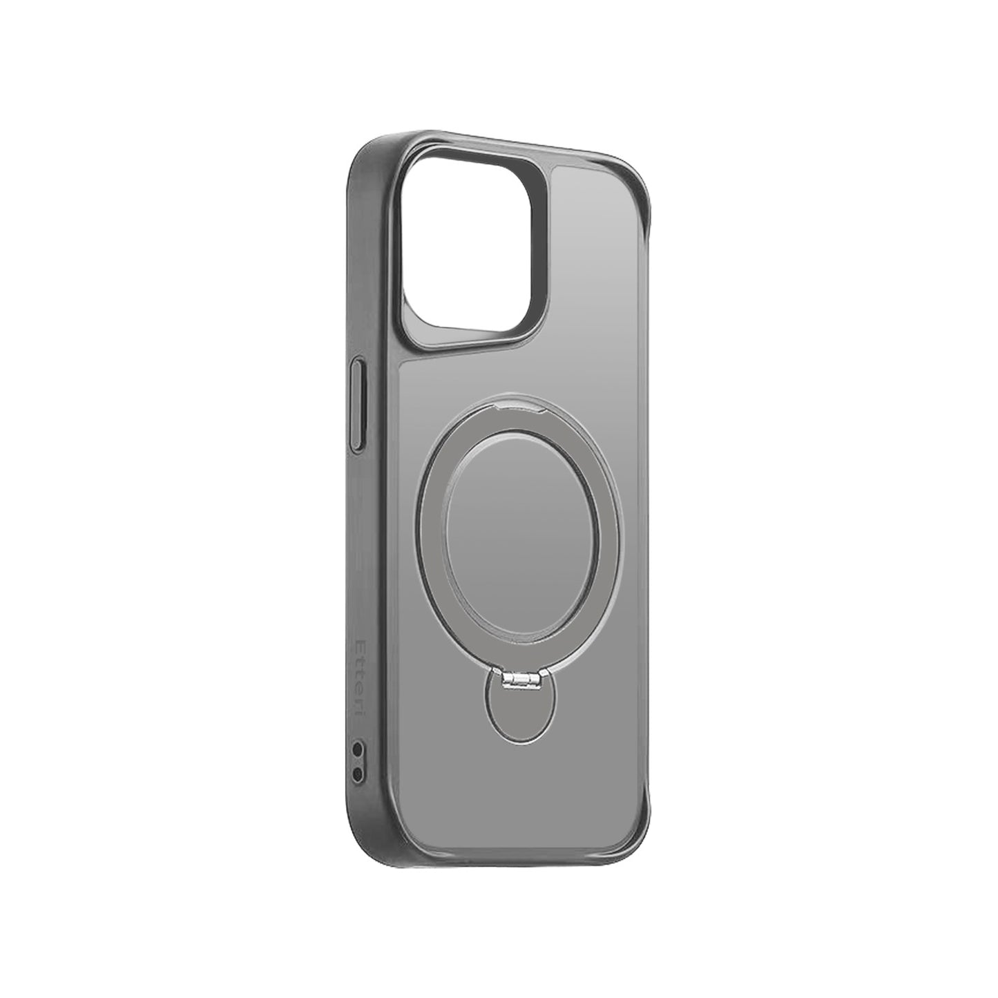 Etteri Matt Mag Ring case for iPhone 12 / 12 Pro 6,1" grey