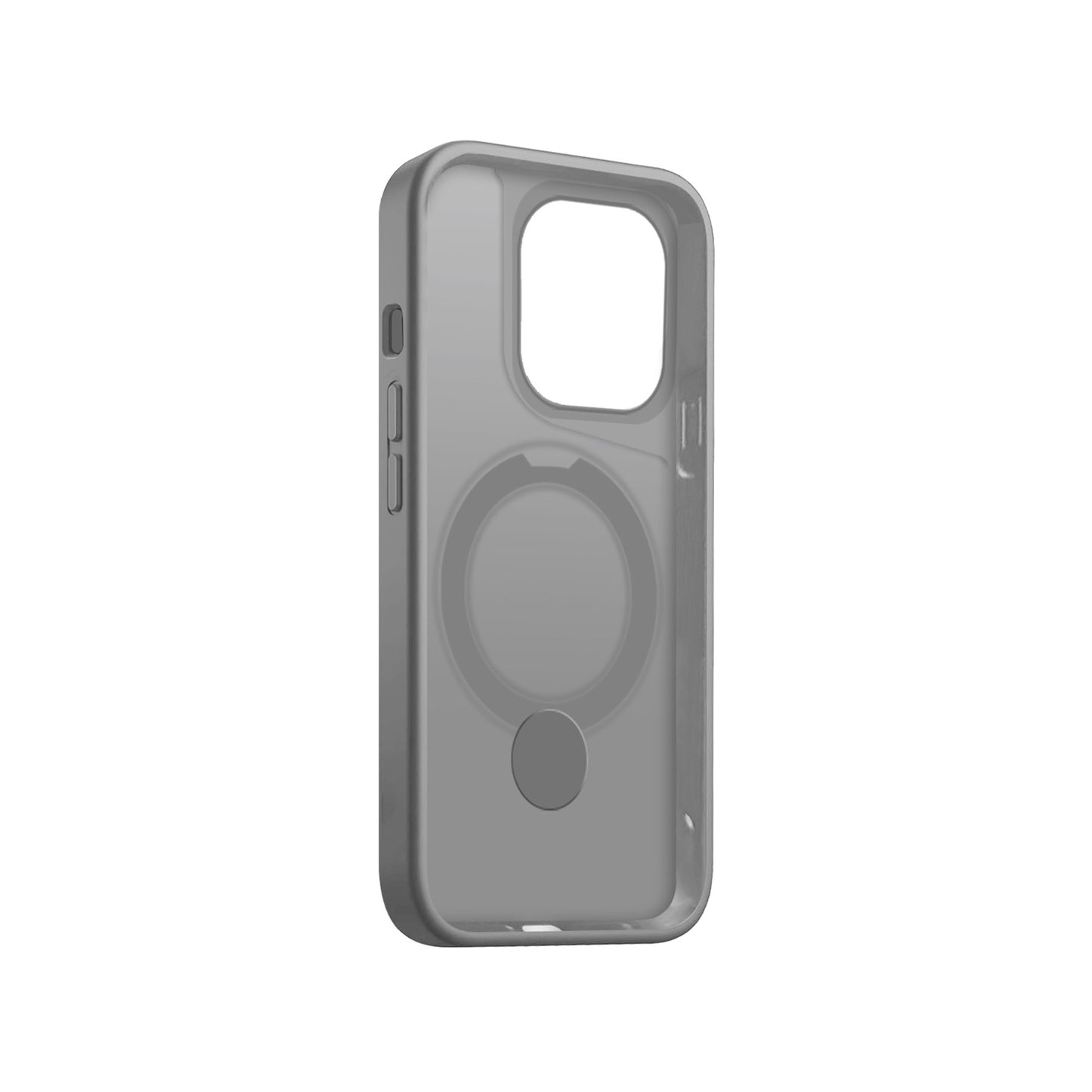Etteri Matt Mag Ring case for iPhone 15 Pro Max 6,7" grey