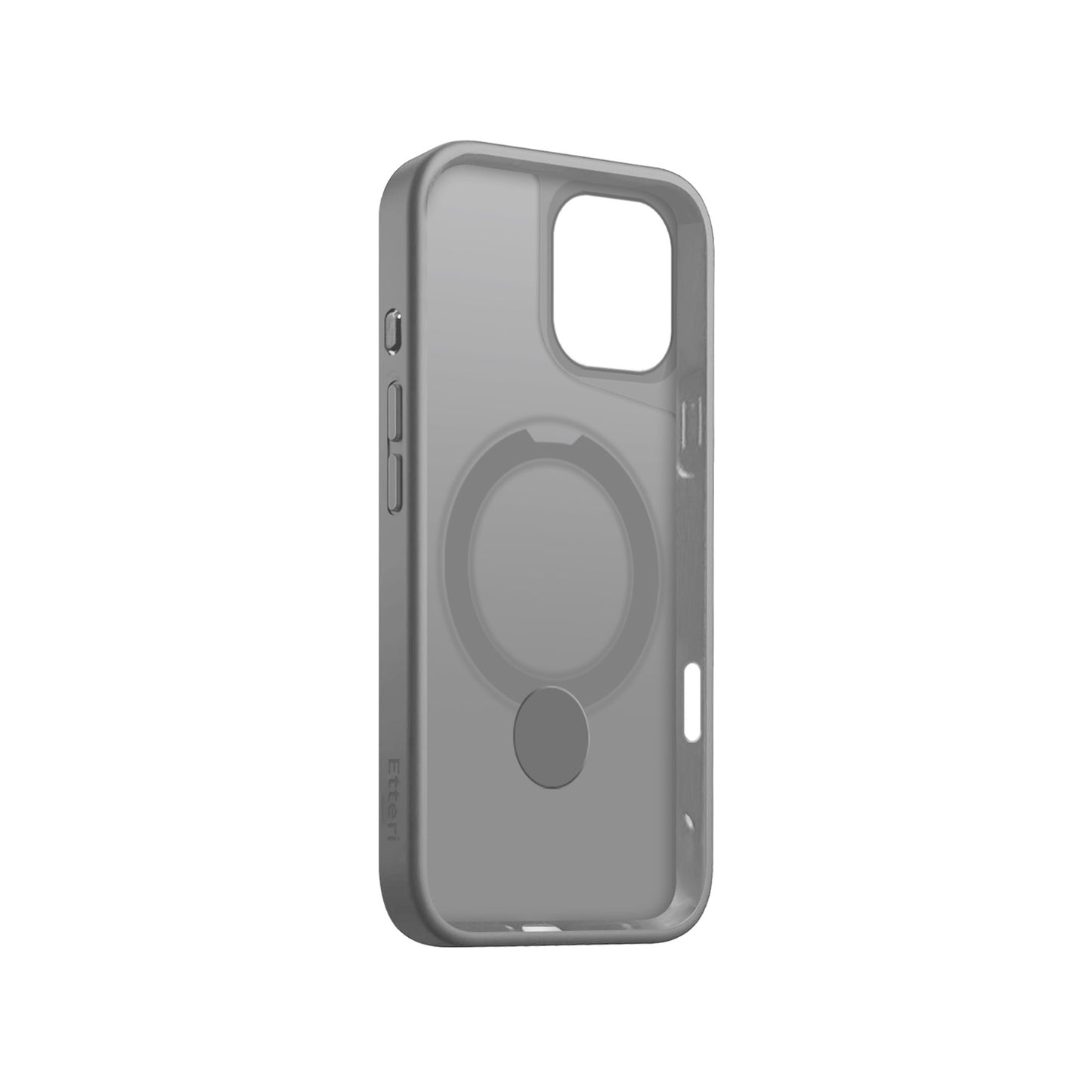Etteri Matt Mag Ring case for iPhone 16 Plus 6,7" grey
