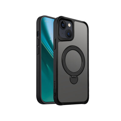 Husa Etteri Matt Mag Ring pentru iPhone 13 6,1" Negru