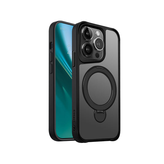 Etteri Matt Mag Ring case for iPhone 14 Pro 6,1" black
