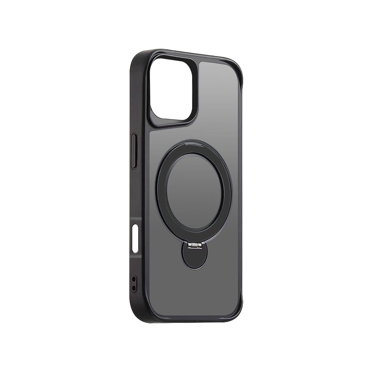 Etteri Matt Mag Ring case for iPhone 17 black
