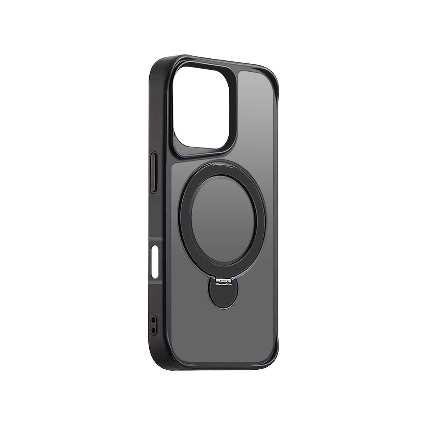 Etteri Matt Mag Ring case for iPhone 16 Pro 6,3" black