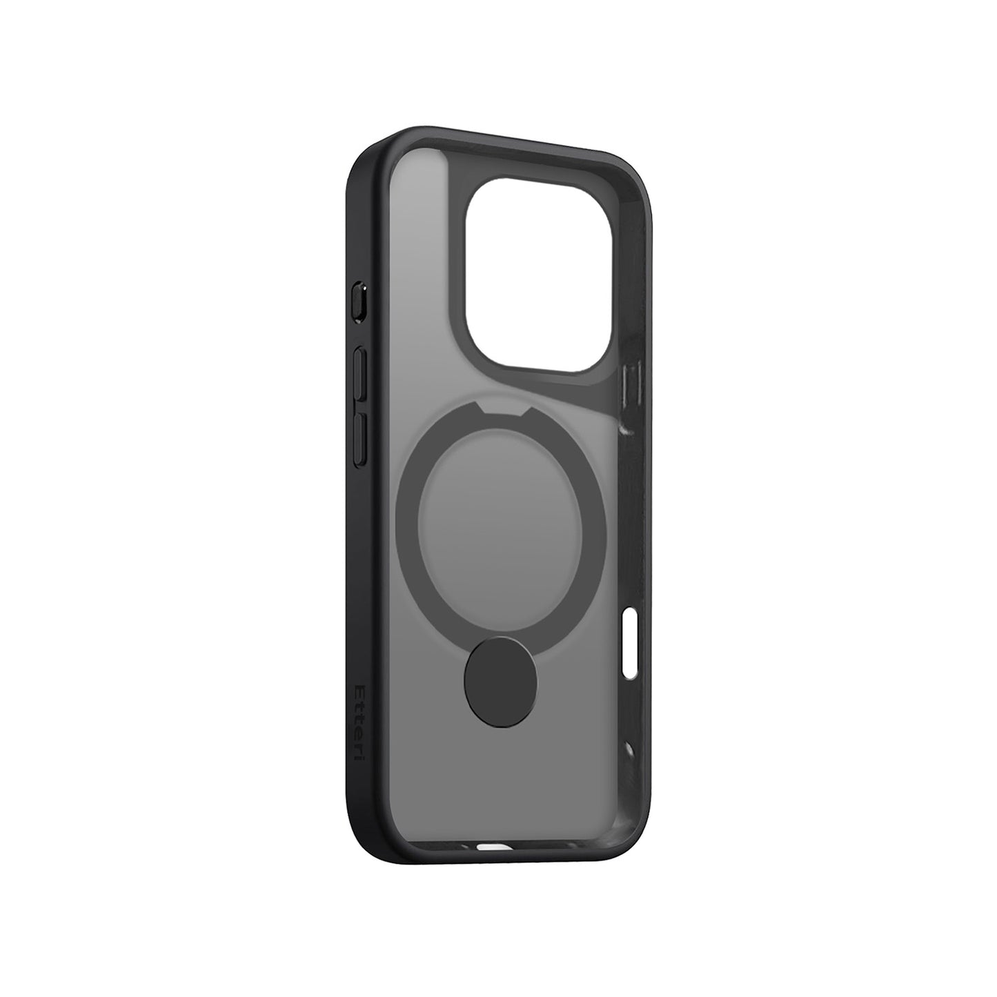 Etteri Matt Mag Ring case for iPhone 16 Pro Max 6,9" black