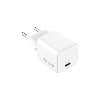 Incarcator Forever Tc-08-20c Gan PD 1x Usb-c 20W Alb
