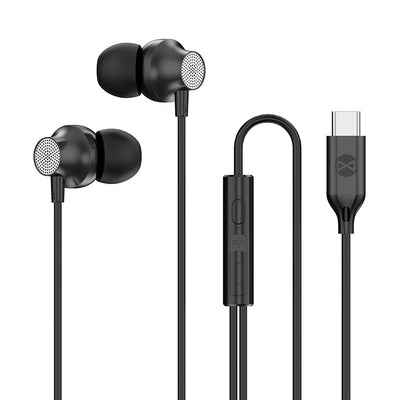 Casti Forever Wired Ep-02 Usb-c Negru