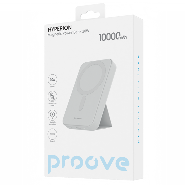 Proove power bank Hyperion 20W 10000mAh alb