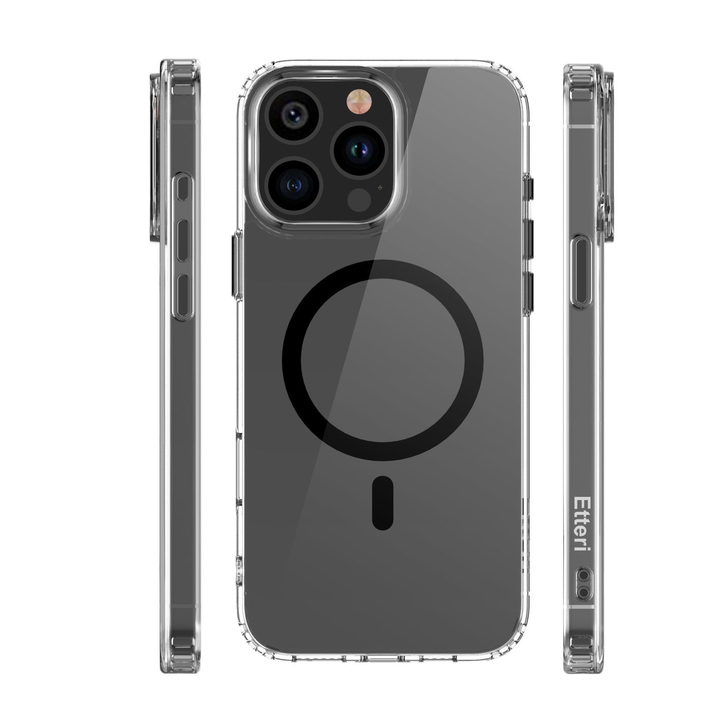 Etteri Color Mag case for iPhone 12 / 12 Pro 6,1" black