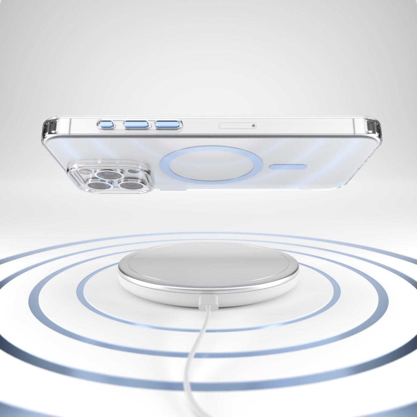 Etteri Color Mag case for iPhone 12 / 12 Pro 6,1" light blue