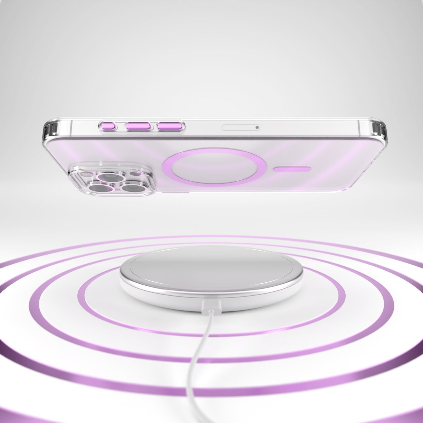 Etteri Color Mag case for iPhone 12 / 12 Pro 6,1" pink